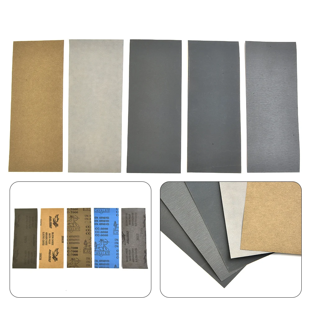 Sanding Paper Sandpaper 2000/2500/3000/5000/7000 Grit 5pcs Abrasive Tool For Wood Metal Polishing Set High Quality
Sanding Paper Sandpaper 2000/2500/3000/5000/7000 Grit 5pcs Abrasive Tool For Wood Metal Polishing Set High Quality