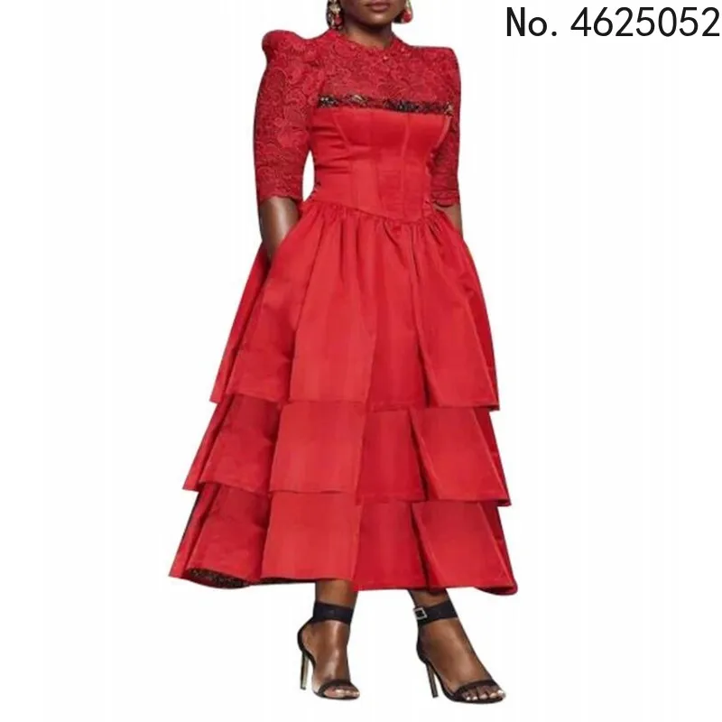 Африканское ТРАПЕЦИЕВИДНОЕ ПЛАТЬЕ, Женский корсет с пышными рукавами, модные каскадные платья с оборками, элегантные шикарные африканские ... 
Африканское ТРАПЕЦИЕВИДНОЕ ПЛАТЬЕ, Женский корсет с пышными рукавами, модные каскадные платья с оборками, элегантные шикарные африканские ...