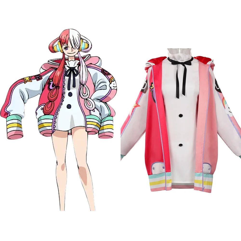 One Piece Film Red Uta Cosplay Costume Dress Coat Outfits Halloween Carnival Suit
One Piece Film Red Uta Cosplay Costume Dress Coat Outfits Halloween Carnival Suit