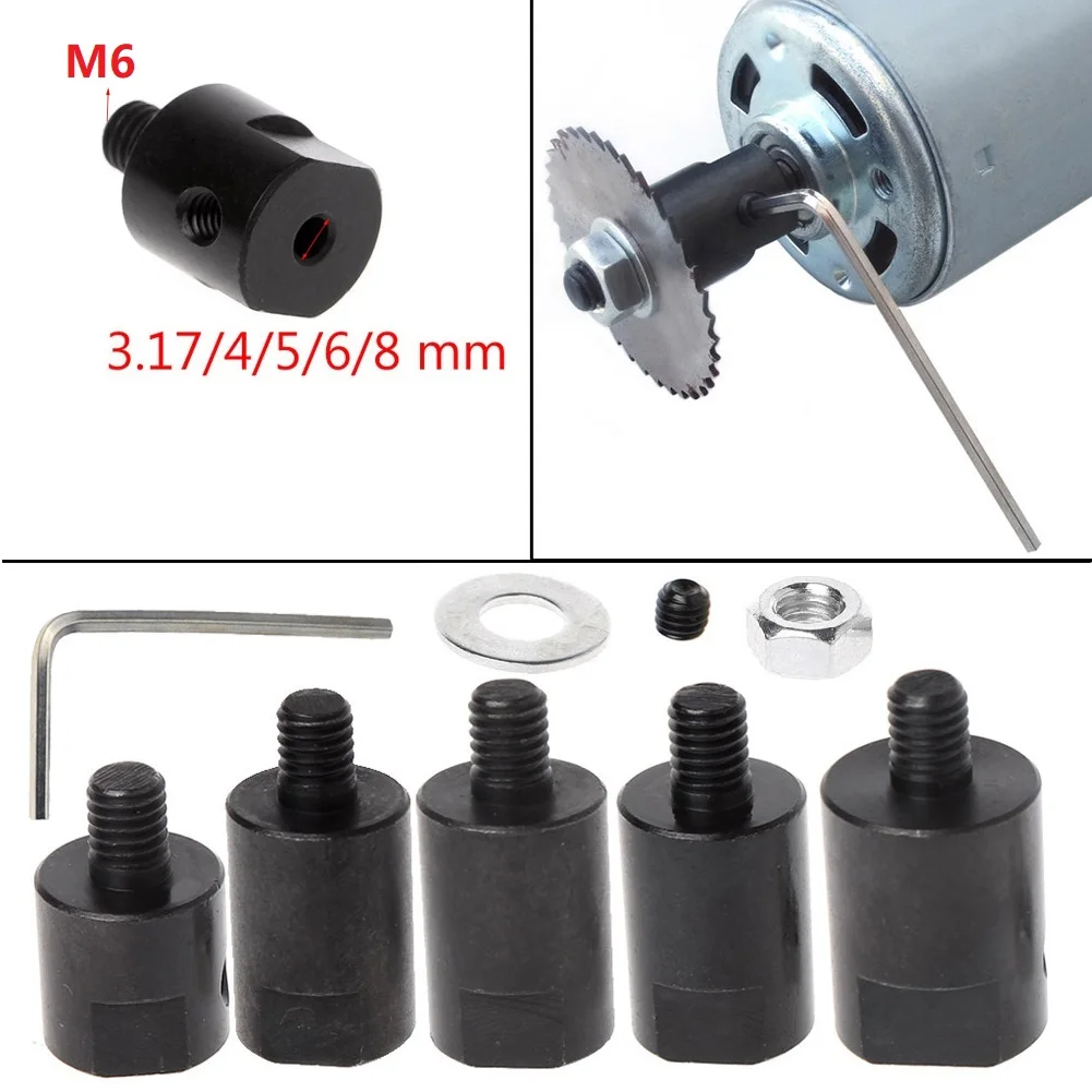1pc M6 3.17/4/5/6/8mm Motor Shaft Coupler Sleeve Saw Blade Coupling Chuck Adapter For Saw Blade Connection Coupling Joint Connec
1pc M6 3.17/4/5/6/8mm Motor Shaft Coupler Sleeve Saw Blade Coupling Chuck Adapter For Saw Blade Connection Coupling Joint Connec