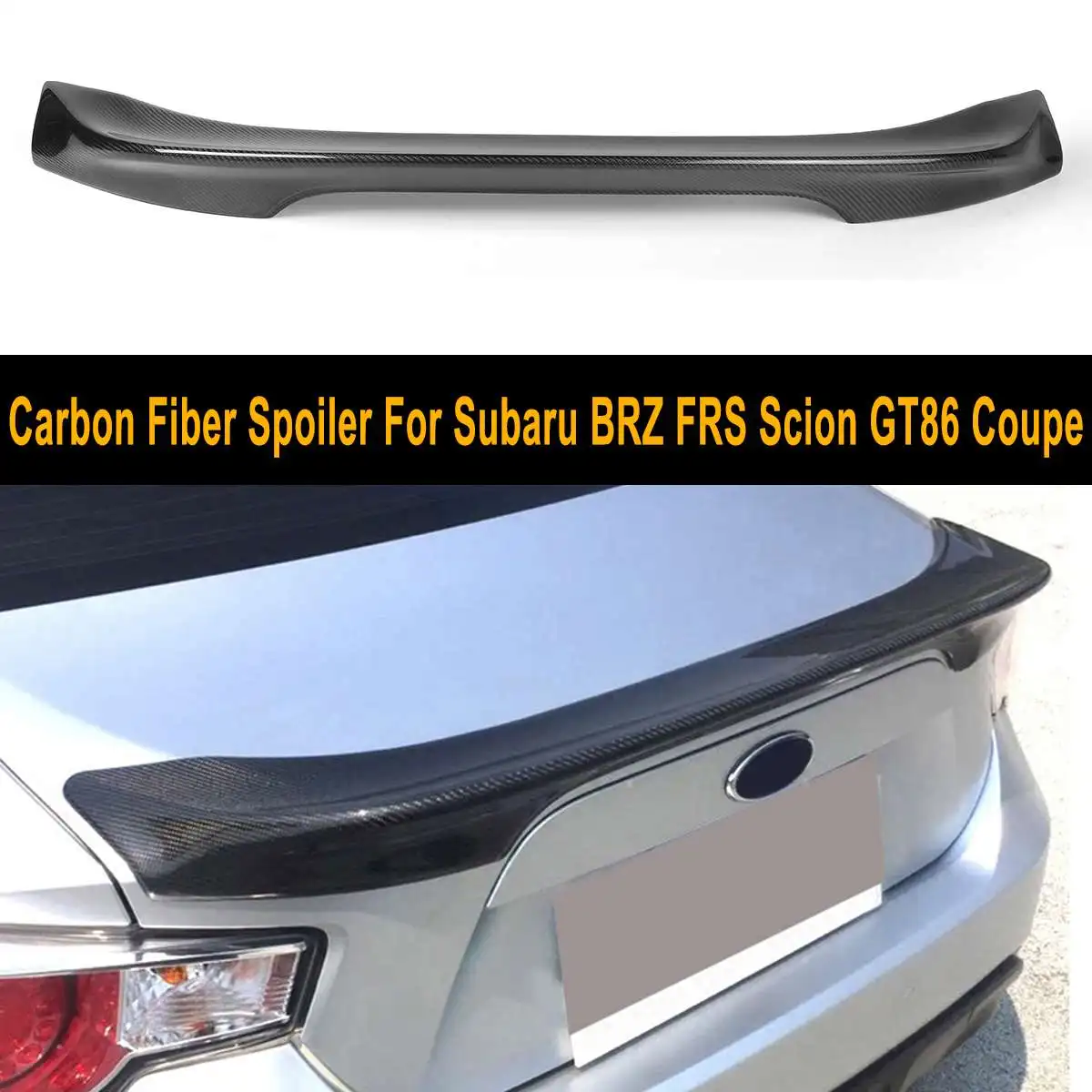 Carbon Fiber Rear Car Spoiler Wing For Subaru 2013-2016 BRZ FRS Scion GT86 And For Coupe
Carbon Fiber Rear Car Spoiler Wing For Subaru 2013-2016 BRZ FRS Scion GT86 And For Coupe