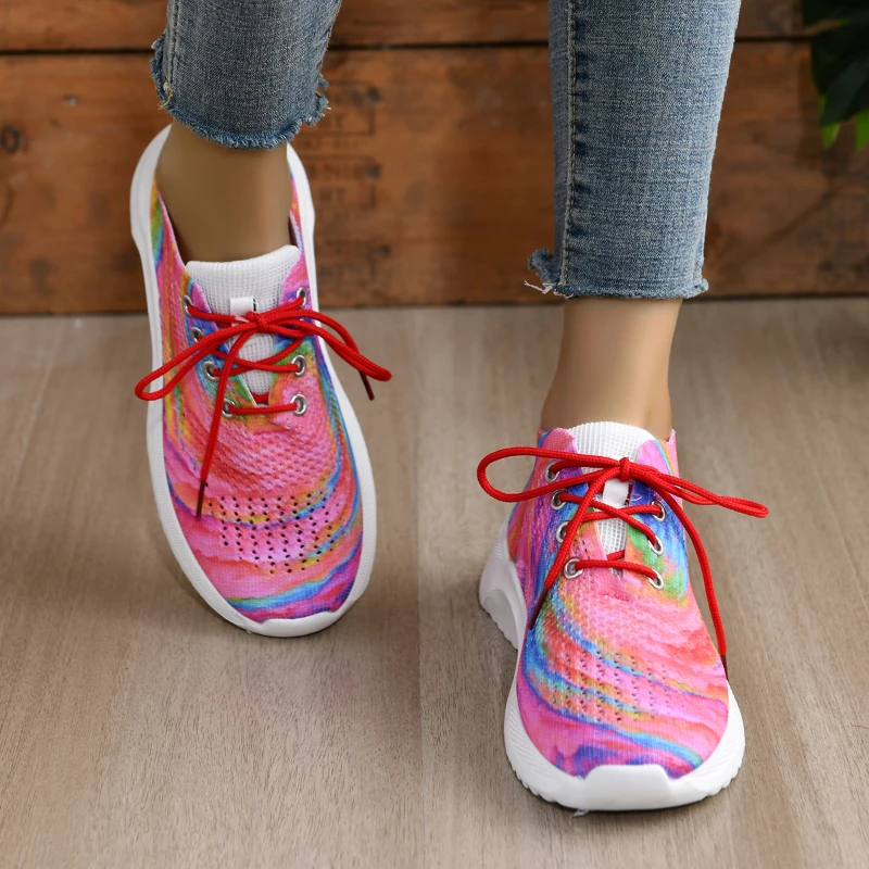 2023 New Women's Vulcanized Shoes Lace Up Mixed Colors Women's Vulcanized Sneakers Casual Solid Round Toe Single Shoes
2023 New Women's Vulcanized Shoes Lace Up Mixed Colors Women's Vulcanized Sneakers Casual Solid Round Toe Single Shoes