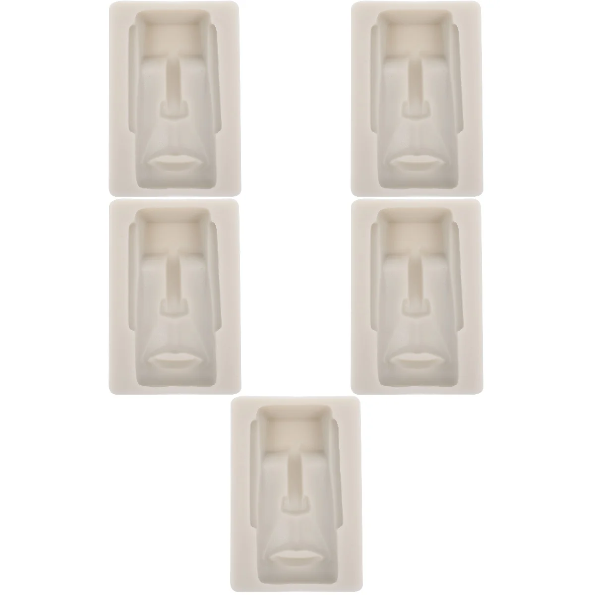 5x Island Stone Statue Shape Moai Creative Chocolate Mold Embossed DIY Mold Cookie Moulds Mold Cookie Mold
5x Island Stone Statue Shape Moai Creative Chocolate Mold Embossed DIY Mold Cookie Moulds Mold Cookie Mold