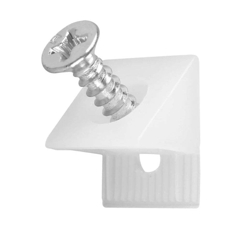 100pcs Back Plate Buckle Screw Kit Cabinet Fixed Drooping Drawer Bottom Plastic Small Angle Code Tapping Screw Stable Durable
100pcs Back Plate Buckle Screw Kit Cabinet Fixed Drooping Drawer Bottom Plastic Small Angle Code Tapping Screw Stable Durable