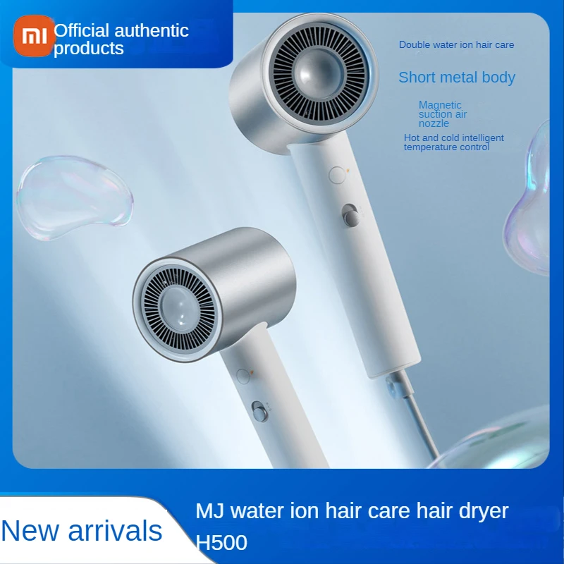 

XIAOMI Water ion Hair Dryer Intelligent Temperature Control Professional Hairdressing Dryers 1800W Diffuser For Hair Blow Dryers