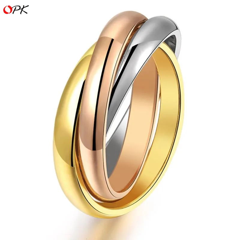 Jewelry Fashion Classic Creative Three-ring Tri-color Winding Rings for Women
Jewelry Fashion Classic Creative Three-ring Tri-color Winding Rings for Women