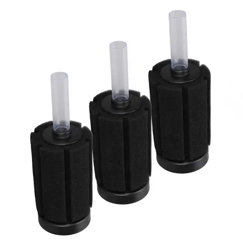 3Pcs Aquarium Sponge Filter Quiet Fish Tank Biochemical Sponge Filter Fish Tank Bio Filter Cotton for Betta Fry Shrimp
3Pcs Aquarium Sponge Filter Quiet Fish Tank Biochemical Sponge Filter Fish Tank Bio Filter Cotton for Betta Fry Shrimp
