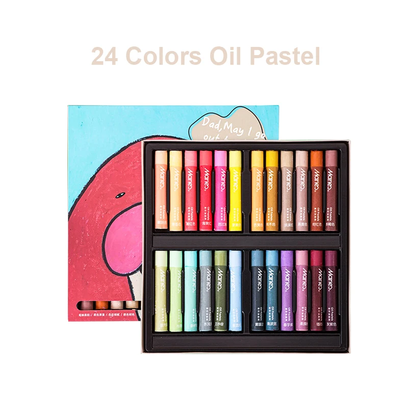 Crayons 24 Color Oil Pastel Water-Soluble Color Graffiti Painting Pen Crayons Art Supplies
Crayons 24 Color Oil Pastel Water-Soluble Color Graffiti Painting Pen Crayons Art Supplies