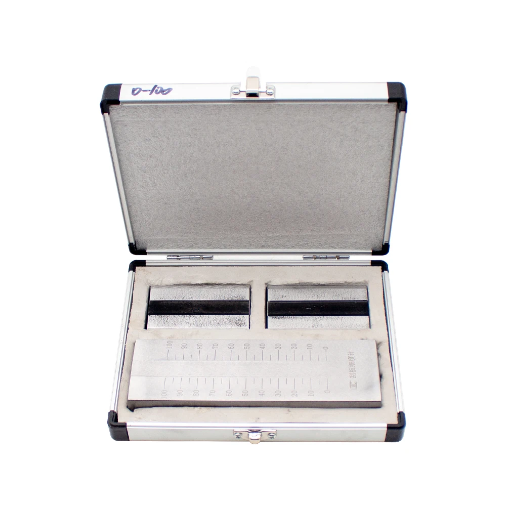 Stainless Steel Scraper Fineness Meter Single Groove Fineness Plate QXD Fineness Gauge 0-25-50-100um Optional Y
Stainless Steel Scraper Fineness Meter Single Groove Fineness Plate QXD Fineness Gauge 0-25-50-100um Optional Y