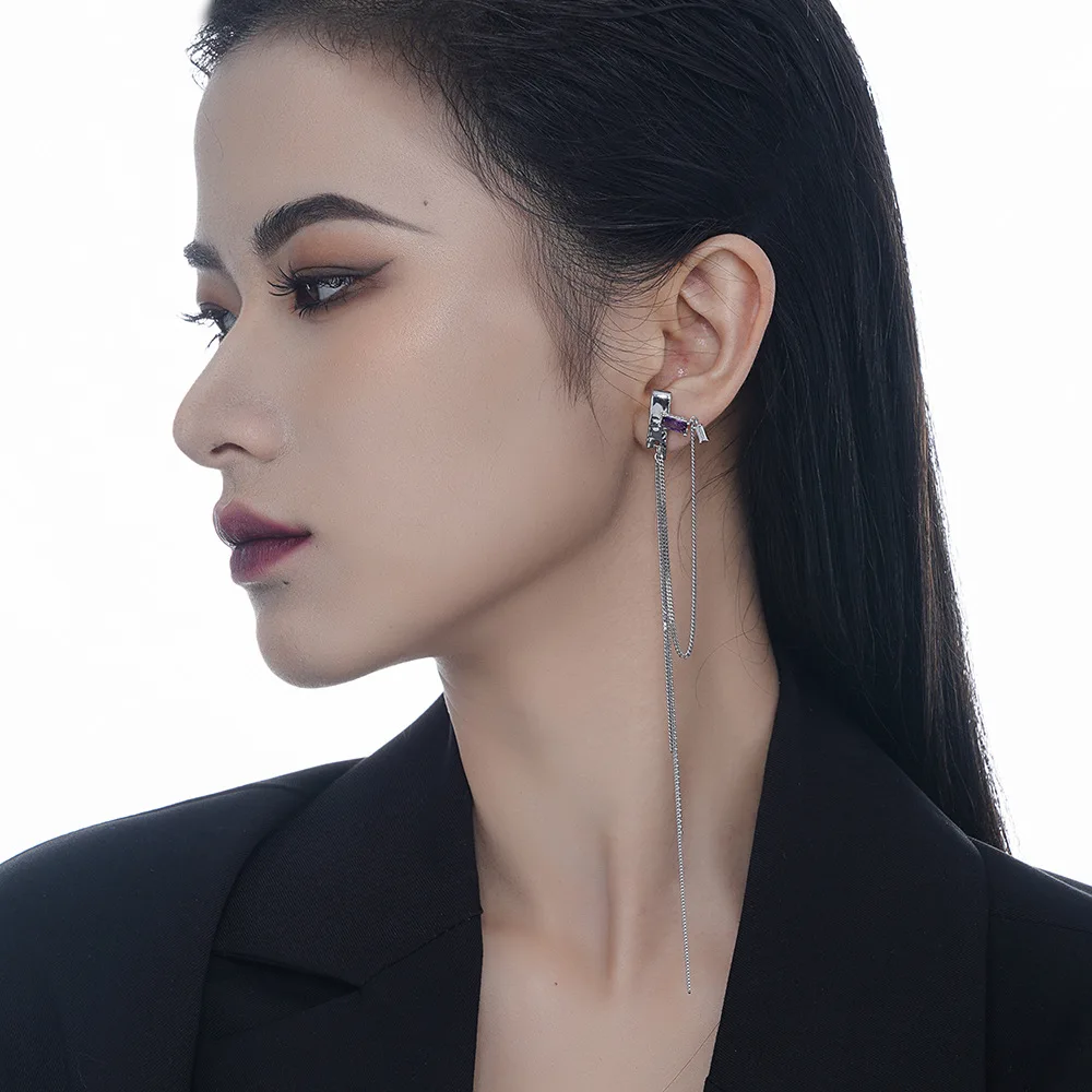 Uglyless Minimalism Asymmetrical Square Studs Earrings for Women Ins Cool Girls Multi Tassels Earrings 925 Silver Brincos Bijoux
Uglyless Minimalism Asymmetrical Square Studs Earrings for Women Ins Cool Girls Multi Tassels Earrings 925 Silver Brincos Bijoux