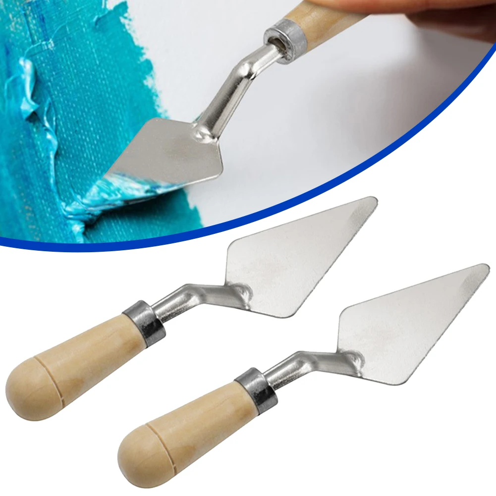 2pcs Palette Cutter 107mm Oil Mix Painter Pigment Texture Artist Scrape Cutter Art Draw Spatula Drawer Paint Hand Tools
2pcs Palette Cutter 107mm Oil Mix Painter Pigment Texture Artist Scrape Cutter Art Draw Spatula Drawer Paint Hand Tools