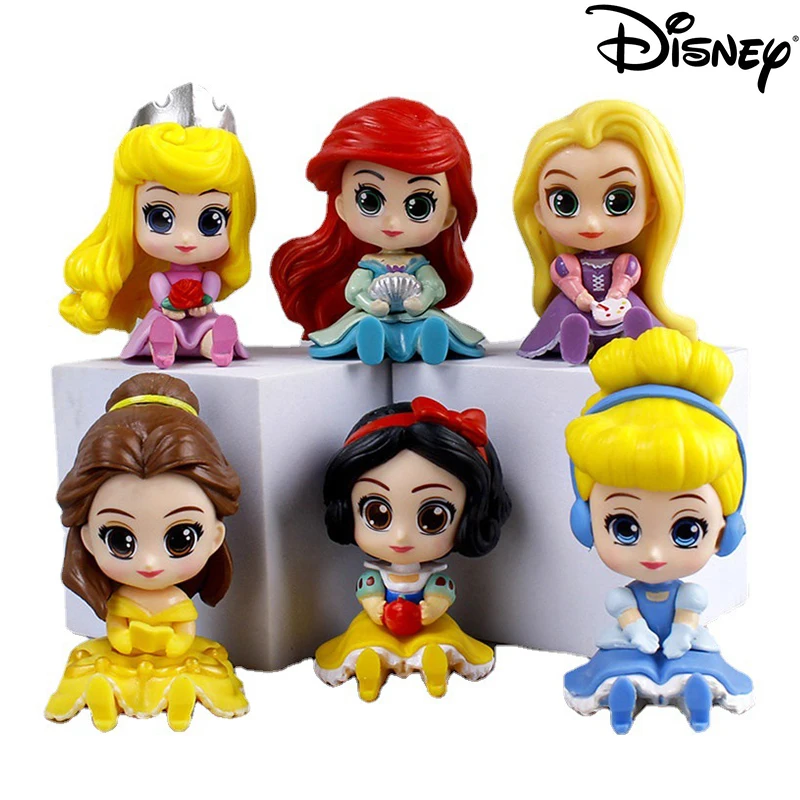 6pcs/set Disney Princess Series Figure Q Version Snow White Ariel Mermaid Pvc Action Model Toys Collection Ornaments Kids Gift
6pcs/set Disney Princess Series Figure Q Version Snow White Ariel Mermaid Pvc Action Model Toys Collection Ornaments Kids Gift