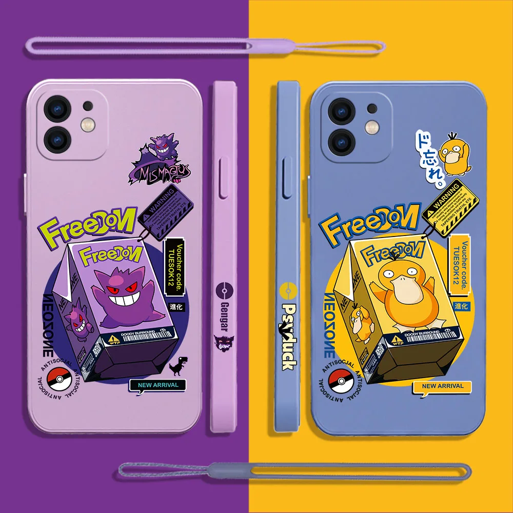 Pokémon Gengar Phone Case For Samsung A81 A53 A50 A12 A22S A52 A52S A51 A72 A71 A32 A22 A20 A30 A21S A11 4G 5G with Hand Strap
Pokémon Gengar Phone Case For Samsung A81 A53 A50 A12 A22S A52 A52S A51 A72 A71 A32 A22 A20 A30 A21S A11 4G 5G with Hand Strap