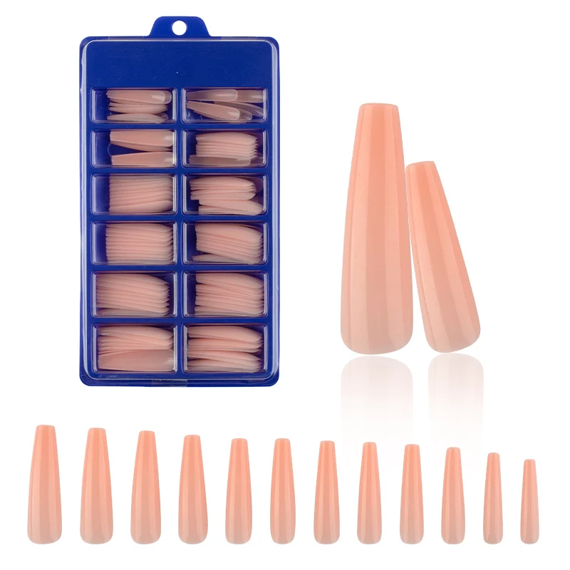 120pcs New Xxl Long Ballerina Colorful False Nails Pink Full Cover Acrylic Press on Nails Coffin Shape Professional DIY Nails
120pcs New Xxl Long Ballerina Colorful False Nails Pink Full Cover Acrylic Press on Nails Coffin Shape Professional DIY Nails