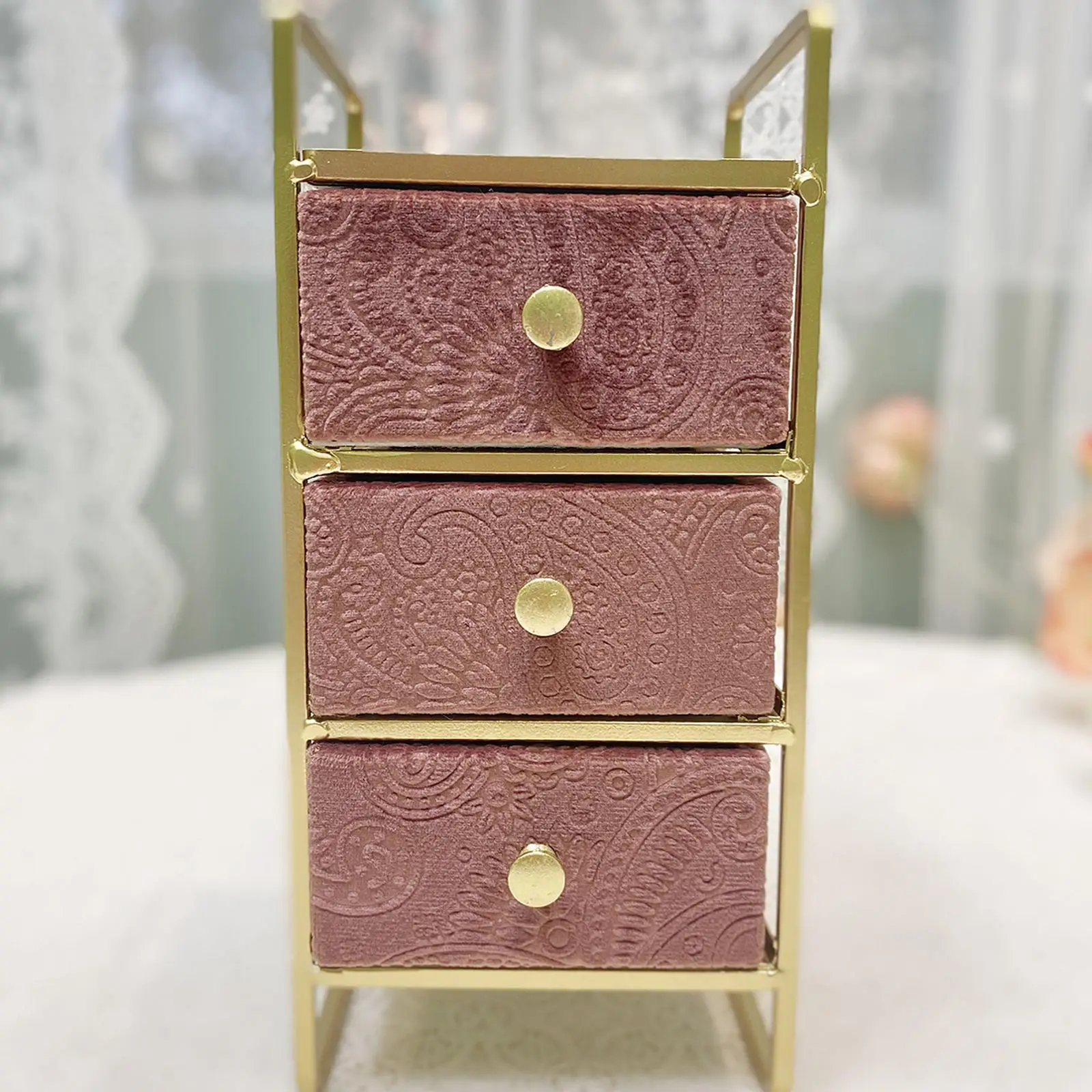Jewelry Storage Box Three Layer Watches Lipsticks Jewelry Holder Large Capacity
Jewelry Storage Box Three Layer Watches Lipsticks Jewelry Holder Large Capacity