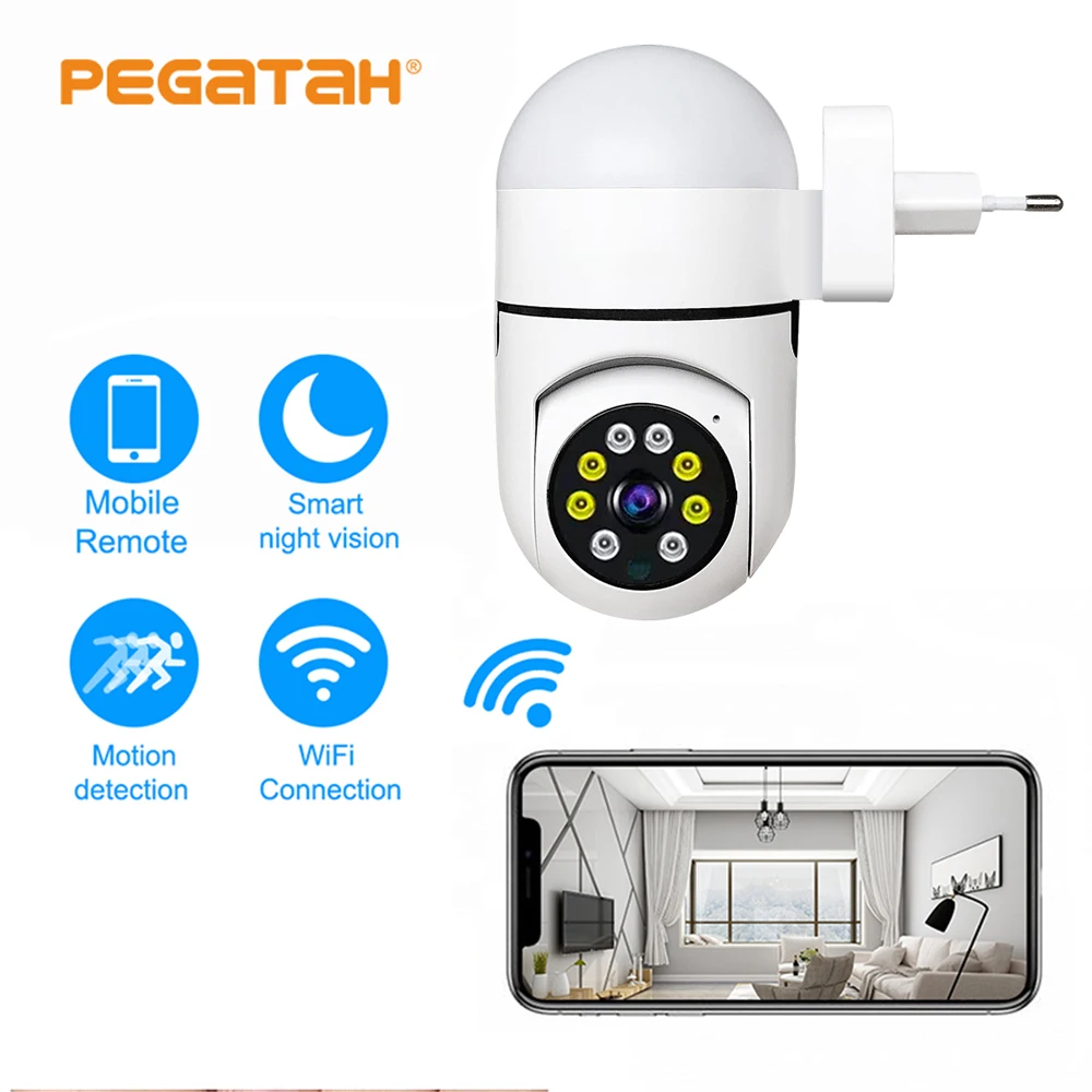 3MP WIFI PTZ-камера HD полноцветная ночное видение Обнаружение движения P2P защита безопасности Видеонаблюдение IP-камера с лампочкой с разъемом
3MP WIFI PTZ-камера HD полноцветная ночное видение Обнаружение движения P2P защита безопасности Видеонаблюдение IP-камера с лампочкой с разъемом