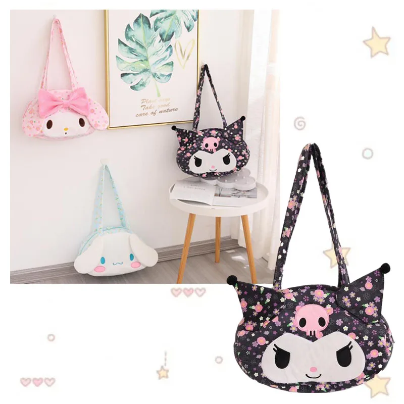 Sanrioed Cartoon Kawaii Cinnamoroll Kuromi My Melody Plush Jk Shoulder Bags Anime Cute Plushie High Capacity Storage Handbag
Sanrioed Cartoon Kawaii Cinnamoroll Kuromi My Melody Plush Jk Shoulder Bags Anime Cute Plushie High Capacity Storage Handbag