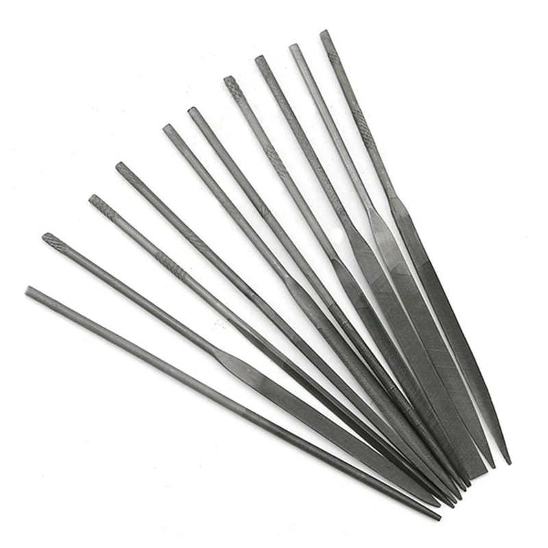 10Pcs Small Needle Files Set 140Mm Jewelry Tools Beading Hobby Crafts Carving Repair Cutting Tool
10Pcs Small Needle Files Set 140Mm Jewelry Tools Beading Hobby Crafts Carving Repair Cutting Tool