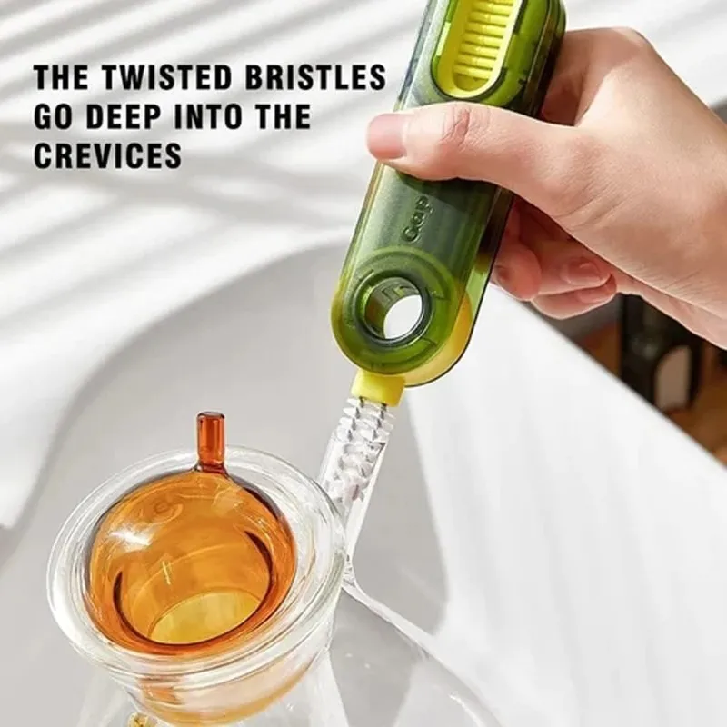 Three In One Household Cup Mouth Cleaning Brush Nursing Bottle Insulating Cup Cleaning U-shaped Cleaning Brush Can Be Rotated
Three In One Household Cup Mouth Cleaning Brush Nursing Bottle Insulating Cup Cleaning U-shaped Cleaning Brush Can Be Rotated