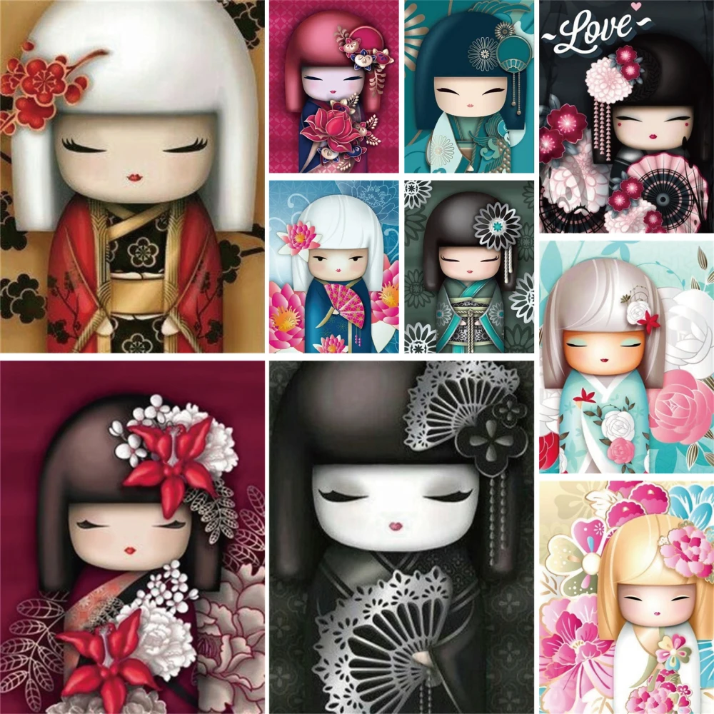 Cartoon Japanese Geisha Cross-Stitch DIY Embroidery Complete Kit Handmade Hobby Handiwork Handicraft Different Design Home Decor
Cartoon Japanese Geisha Cross-Stitch DIY Embroidery Complete Kit Handmade Hobby Handiwork Handicraft Different Design Home Decor