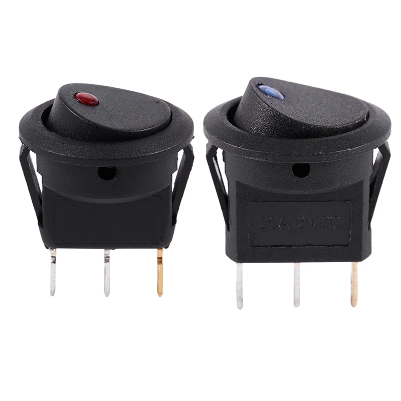 2X 12V LED Inverter Rocking Rocker Switch ROUND SPST ON-OFF For BOAT Car Blue & Red
2X 12V LED Inverter Rocking Rocker Switch ROUND SPST ON-OFF For BOAT Car Blue & Red