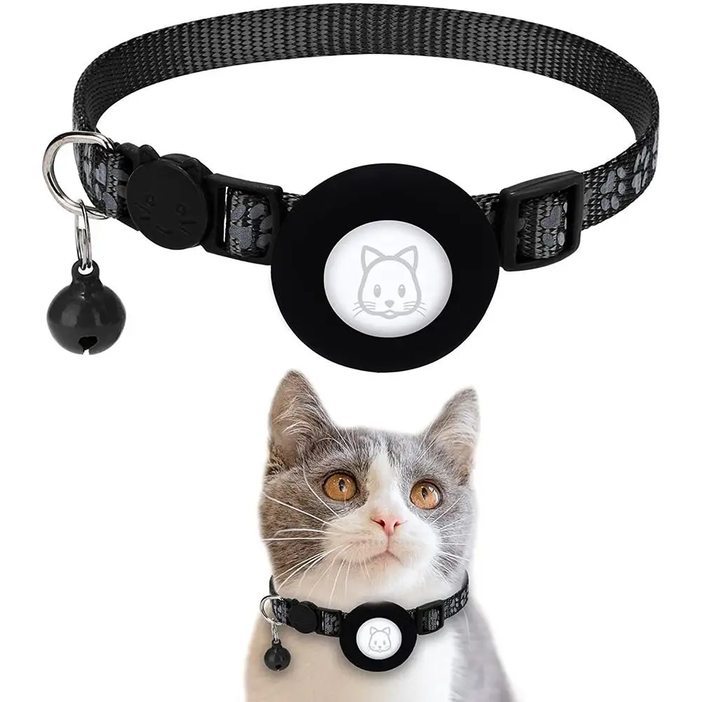 Pet Safety Reflective Collar Adjustable Footprint Print Pets Necklace With Neck Bells Compatible For Airtag Pet Accessories
Pet Safety Reflective Collar Adjustable Footprint Print Pets Necklace With Neck Bells Compatible For Airtag Pet Accessories