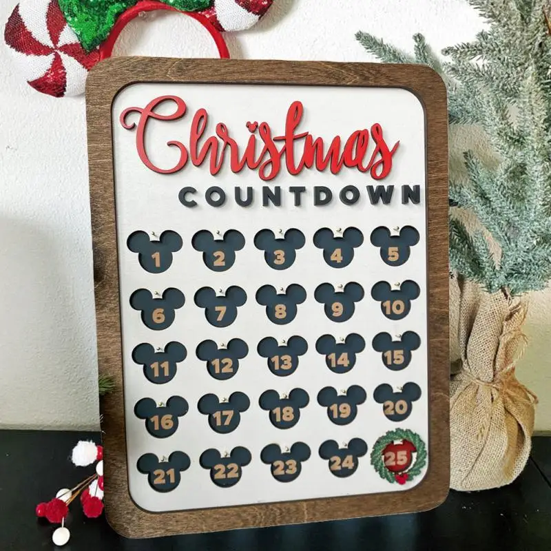 Christmas Wall Calendar Wooden Christmas Countdown Calendar Ornaments Home Door Wall Hanging Decoration Children Kids Xmas Gifts
Christmas Wall Calendar Wooden Christmas Countdown Calendar Ornaments Home Door Wall Hanging Decoration Children Kids Xmas Gifts