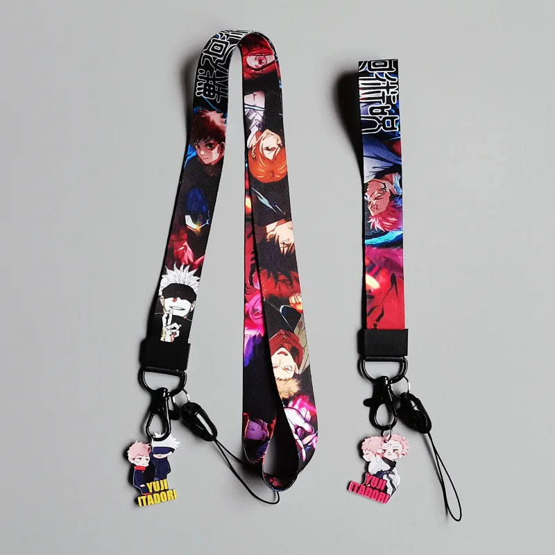 Anime Jujutsu Kaisen Lanyards Keychain Mobile Phone Straps Accessories Motorcycle Car Key Chain Hand Rope Key Ring Holder
Anime Jujutsu Kaisen Lanyards Keychain Mobile Phone Straps Accessories Motorcycle Car Key Chain Hand Rope Key Ring Holder