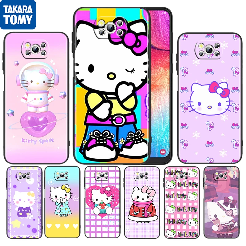 Anime Cute Hello Kitty For Xiaomi Poco M4 X3 F3 GT NFC M3 C3 M2 F2 F1 X2 Pro Mi Mix3 Black Phone Case Fundas Coque Capa Cover
Anime Cute Hello Kitty For Xiaomi Poco M4 X3 F3 GT NFC M3 C3 M2 F2 F1 X2 Pro Mi Mix3 Black Phone Case Fundas Coque Capa Cover