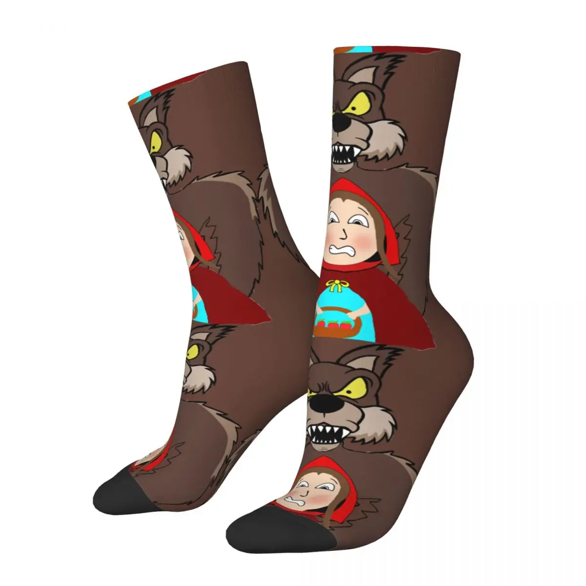 Funny Happy Men's Compression Socks Bad Wolf Retro Harajuku Little Red Riding Hood Hip Hop Novelty Seamless Crew Crazy Sock
Funny Happy Men's Compression Socks Bad Wolf Retro Harajuku Little Red Riding Hood Hip Hop Novelty Seamless Crew Crazy Sock