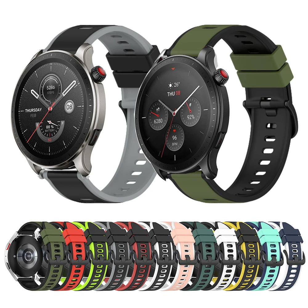 Sport Silicone Band Strap for Amazfit GTR 4 Quick Release Strap Band Strap Amazfit GTR 4 3 Men Women Band 22mm Universal strap
Sport Silicone Band Strap for Amazfit GTR 4 Quick Release Strap Band Strap Amazfit GTR 4 3 Men Women Band 22mm Universal strap