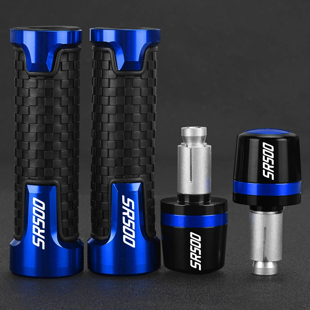 

CNC 22MM Motorcycle Handlebar Grips Handle Bar Cap End Plugs FOR YAMAHA SR500 sr500 1978-1991 1990 1989 1988 1987 1986 1985 1984