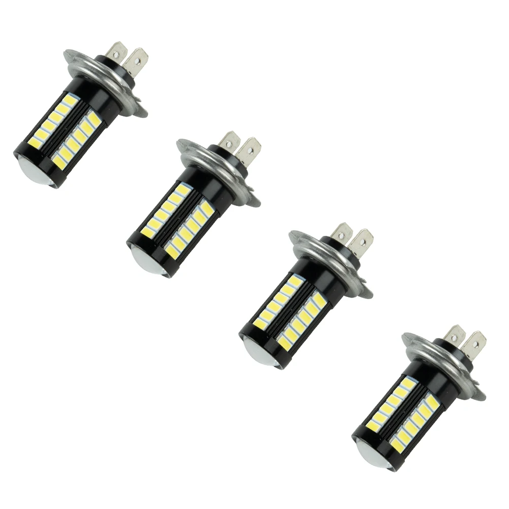 4Pcs H7 Super Bright LED Headlight Bulbs Conversion Kit High Low Beam 6000K White Headlight High Beam / Low Beam / Fog Light
4Pcs H7 Super Bright LED Headlight Bulbs Conversion Kit High Low Beam 6000K White Headlight High Beam / Low Beam / Fog Light