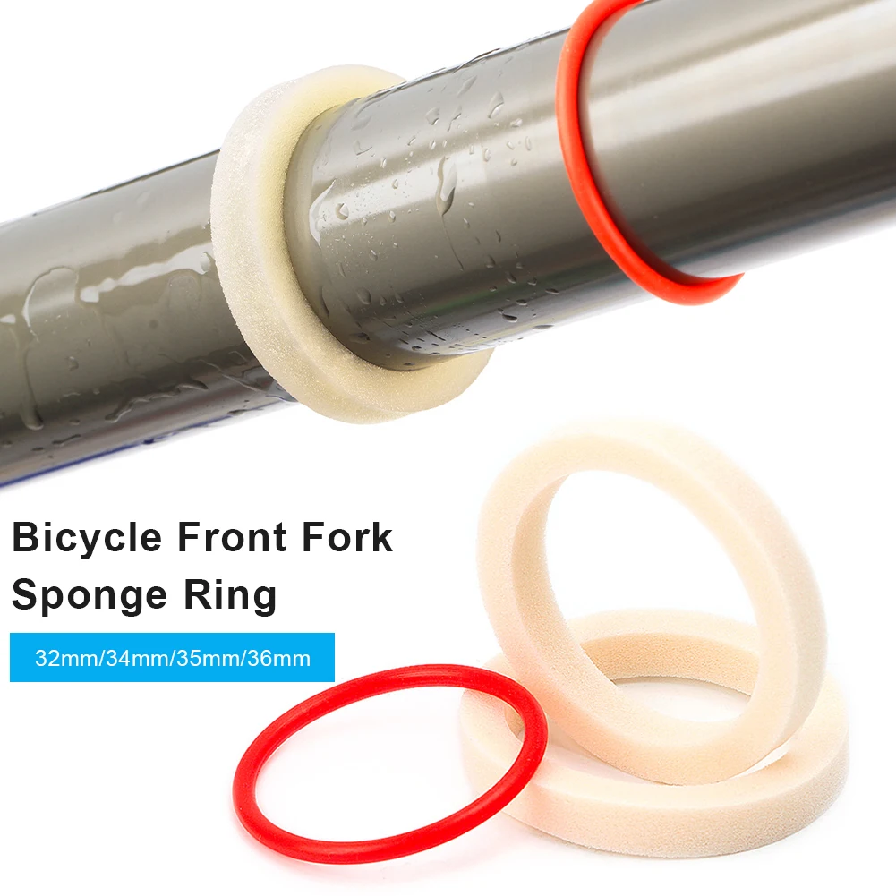 MUQZI 2Pcs Bicycle Front Fork Sponge Ring Cycling Sponge Ring Oil Sealed Foam for Bike Front Fork 32/34/35/36mm Bike Accessories
MUQZI 2Pcs Bicycle Front Fork Sponge Ring Cycling Sponge Ring Oil Sealed Foam for Bike Front Fork 32/34/35/36mm Bike Accessories