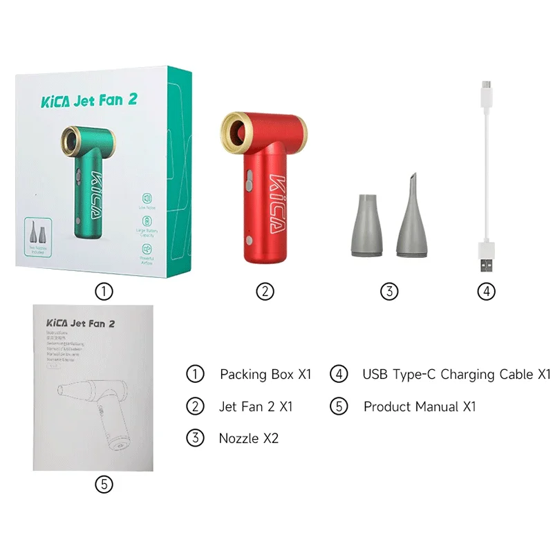 KICA Jetfan 2 воздуходувка
KICA Jetfan 2 воздуходувка