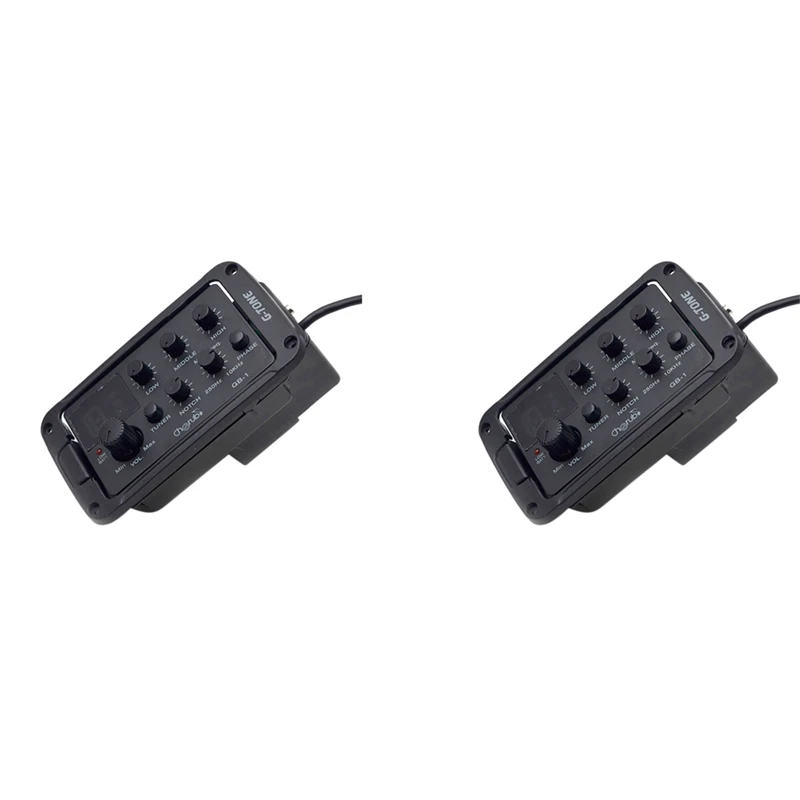 2X Cherub GB-1 Acoustic Guitar Preamp Guitar Equalizer 3-Band EQ Equalizer With Piezo Pickups
2X Cherub GB-1 Acoustic Guitar Preamp Guitar Equalizer 3-Band EQ Equalizer With Piezo Pickups