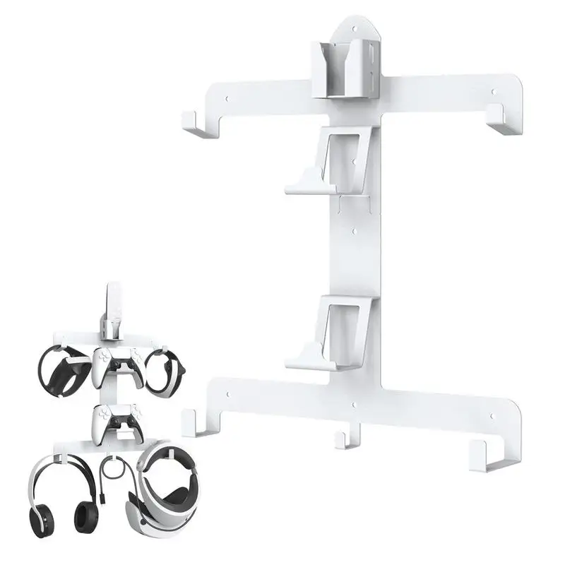 Game Handle Desk Display Stand Wall Storage Bracket Headset Remote Control Steady Handle Suitable For PS VR2/PS5Game Accessories
Game Handle Desk Display Stand Wall Storage Bracket Headset Remote Control Steady Handle Suitable For PS VR2/PS5Game Accessories
