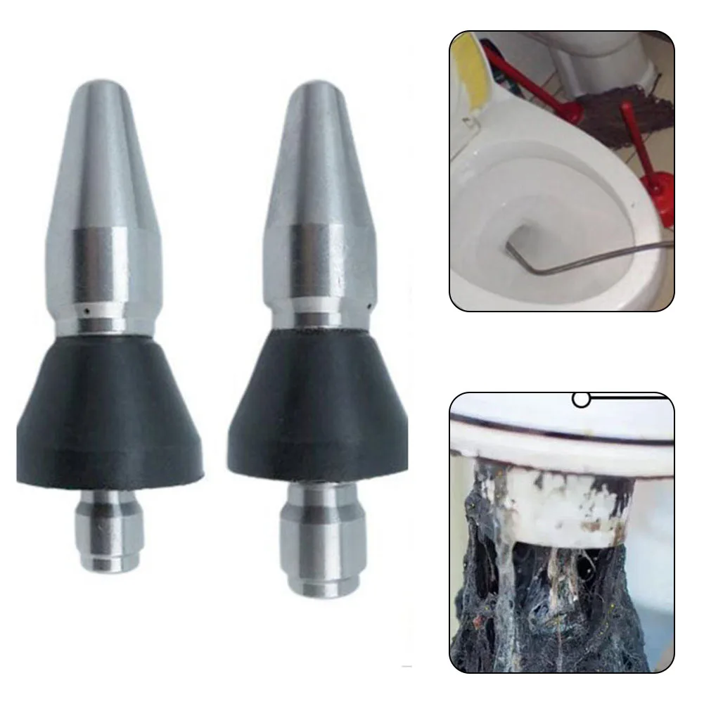 5000psi High Pressure Washer Sewer Jetter Nozzle Durable Design Jet Nozzle Pressure Drain Jetter Hose Nozzle 1/4'' 3/8 Connector
5000psi High Pressure Washer Sewer Jetter Nozzle Durable Design Jet Nozzle Pressure Drain Jetter Hose Nozzle 1/4'' 3/8 Connector