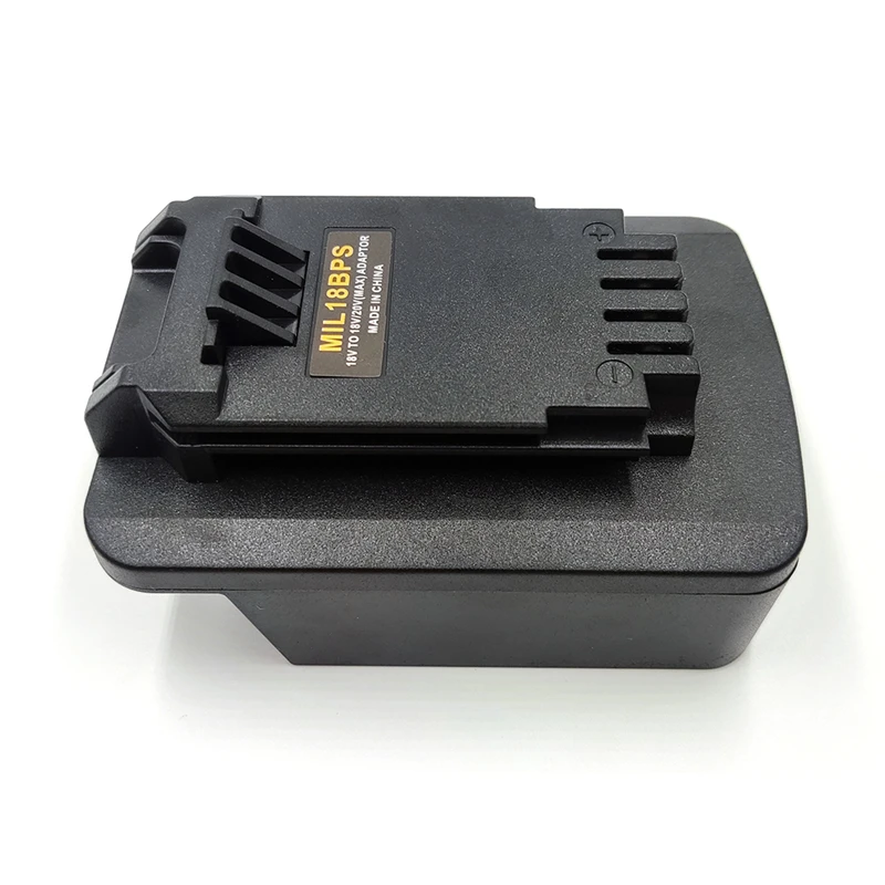 Зарядное устройство MIL18BPS для литиевой батареи MK M18 18 в для BD/Stanley 18 В/20 в, конвертер инструментов для литиевой батареи
Зарядное устройство MIL18BPS для литиевой батареи MK M18 18 в для BD/Stanley 18 В/20 в, конвертер инструментов для литиевой батареи