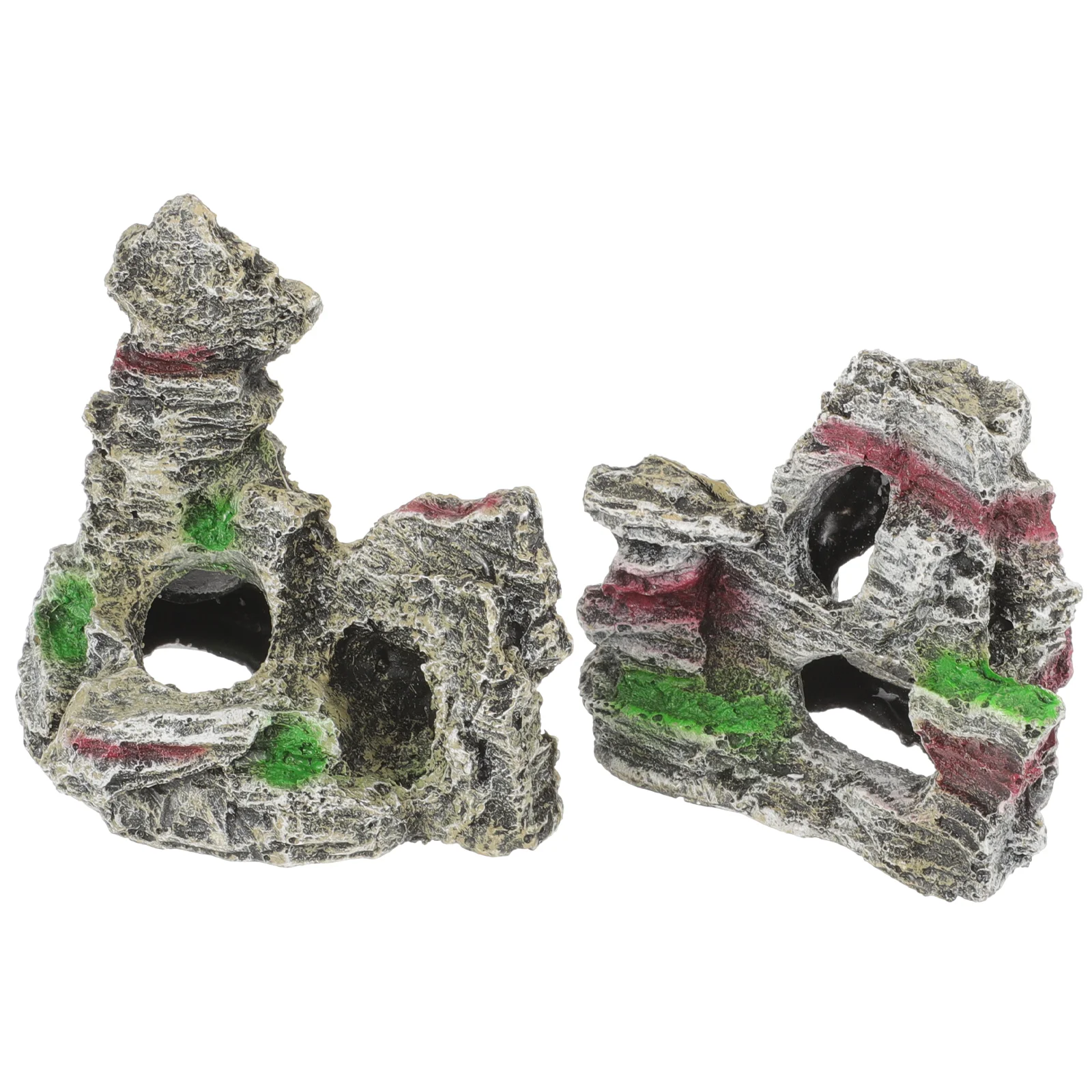 2pcs Premium Simulated Wear-resistant Artificial Decorative Rockery Decor Aquarium Ornament Rockery Statue for Gift Option
2pcs Premium Simulated Wear-resistant Artificial Decorative Rockery Decor Aquarium Ornament Rockery Statue for Gift Option