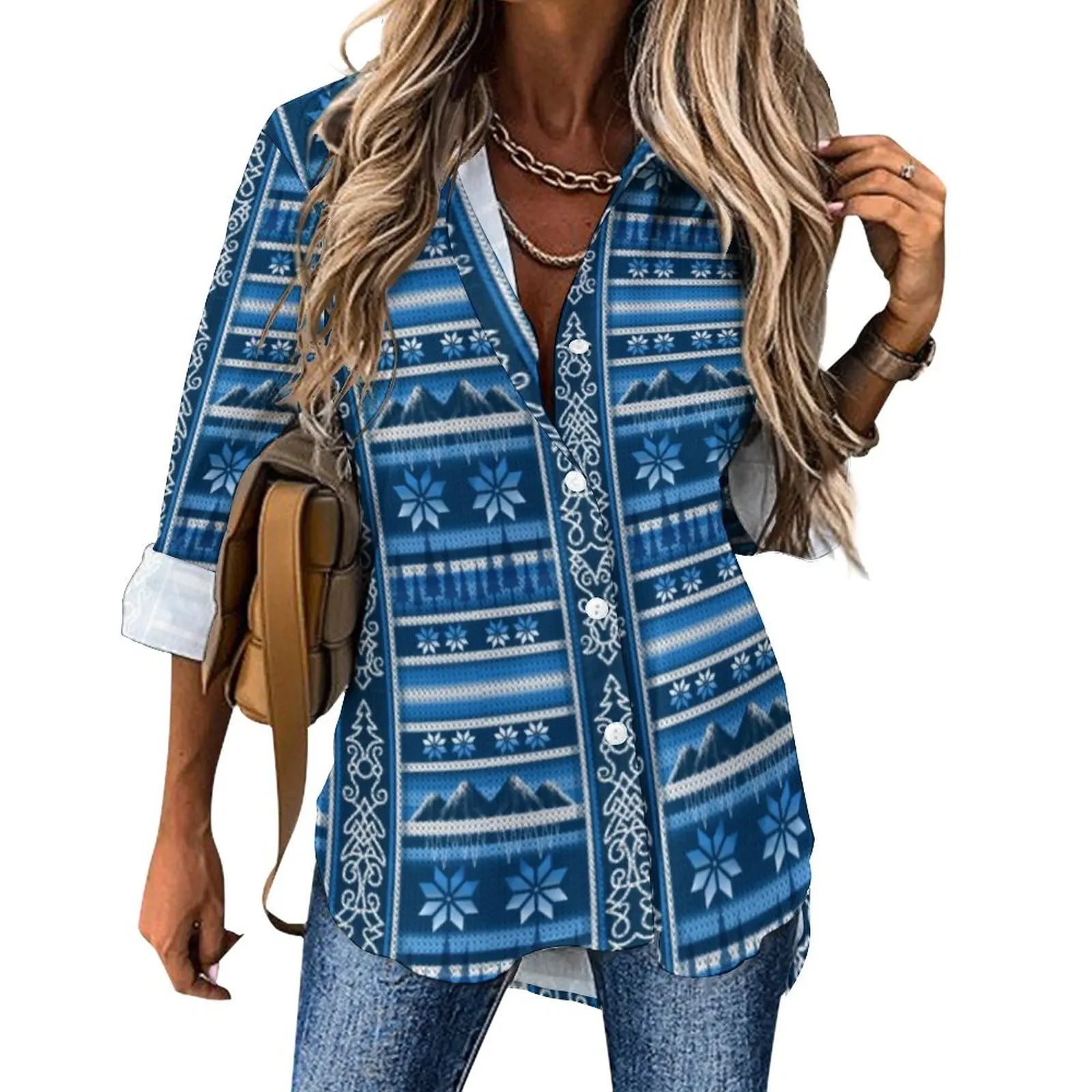 Nordic Winter Loose Blouse Retro Print Streetwear Oversize Blouses Women Long Sleeve Kawaii Shirt Spring Design Top
Nordic Winter Loose Blouse Retro Print Streetwear Oversize Blouses Women Long Sleeve Kawaii Shirt Spring Design Top