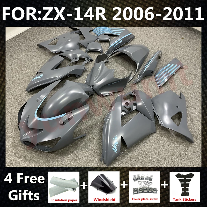 Motorcycle Fairings Kit for Ninja ZX-14R 2006 2007 2008 2009 2010 2011 ZX14R zx 14r 06 07 08 bodywork fairing set grey
Motorcycle Fairings Kit for Ninja ZX-14R 2006 2007 2008 2009 2010 2011 ZX14R zx 14r 06 07 08 bodywork fairing set grey