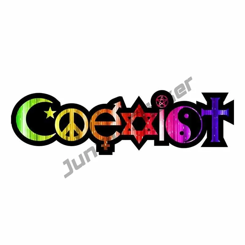 Coexist Black Back- Vinyl Sticker Decal - Auto Car Wicca Pagan Bumper Sticker Vinyl Waterproof Car Wrap Laptop Accessories
Coexist Black Back- Vinyl Sticker Decal - Auto Car Wicca Pagan Bumper Sticker Vinyl Waterproof Car Wrap Laptop Accessories