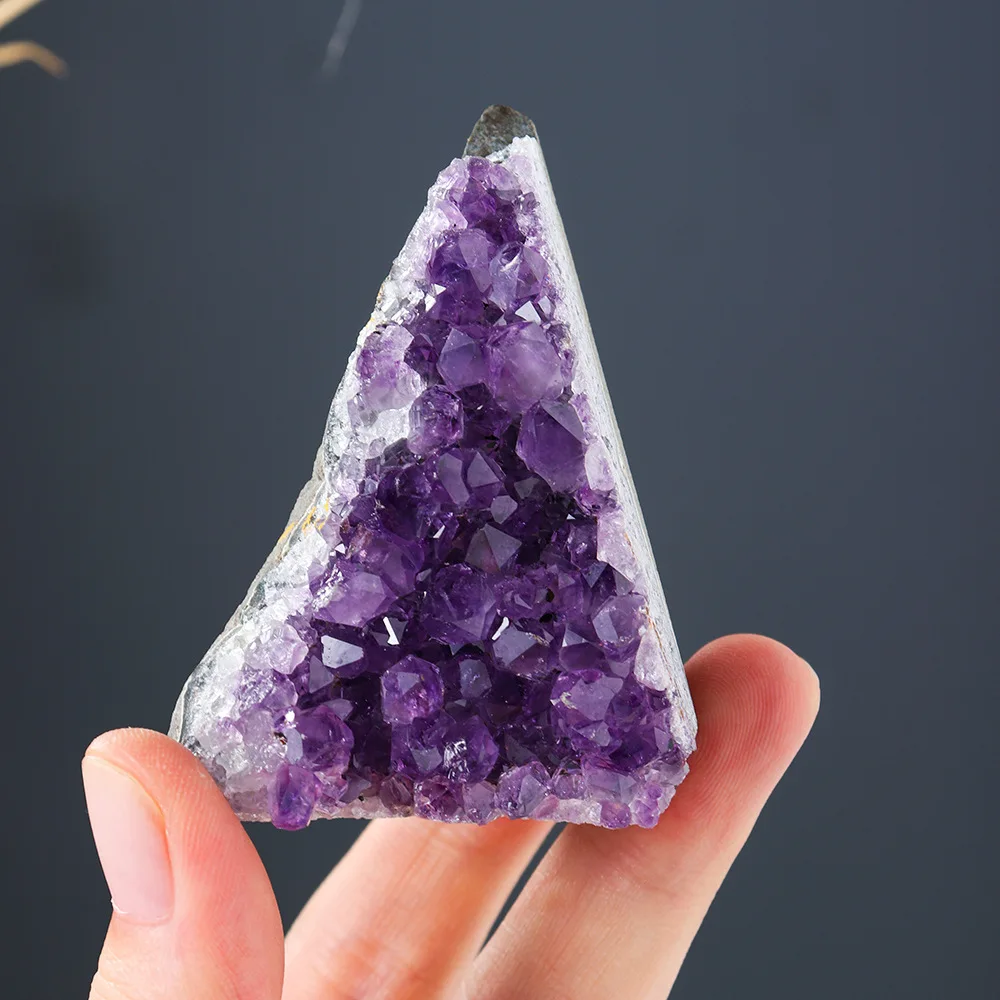 Natural Amethyst Cluster Quartz Mineral Specimen Raw Healing Crystals Stone Decoration Ornament Purple Ore Accessory Home Decor
Natural Amethyst Cluster Quartz Mineral Specimen Raw Healing Crystals Stone Decoration Ornament Purple Ore Accessory Home Decor