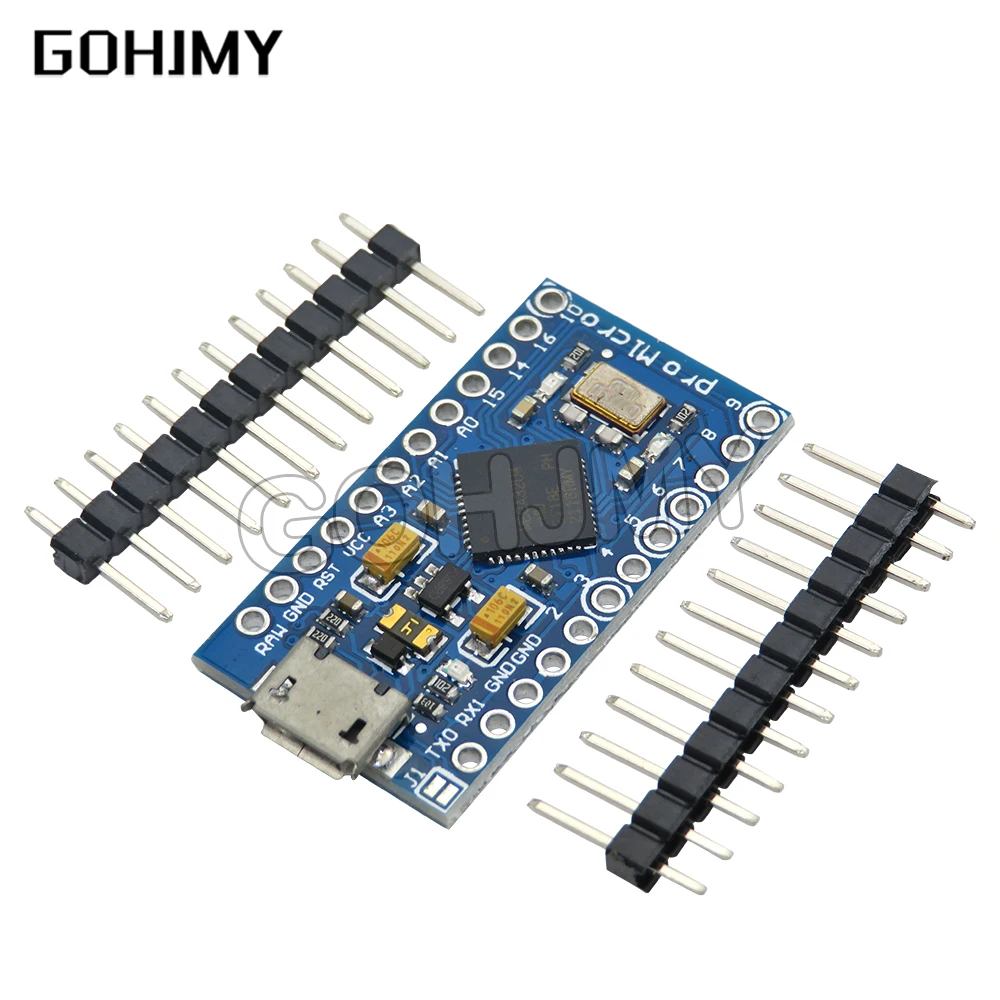 Чип PUMUDDSY Pro Micro ATmega32U4 5 в 16 МГц, замена чипа ATmega328 для Arduino Pro Mini с 2-рядным штырьковым разъемом для Leonardo UNO R3
Чип PUMUDDSY Pro Micro ATmega32U4 5 в 16 МГц, замена чипа ATmega328 для Arduino Pro Mini с 2-рядным штырьковым разъемом для Leonardo UNO R3