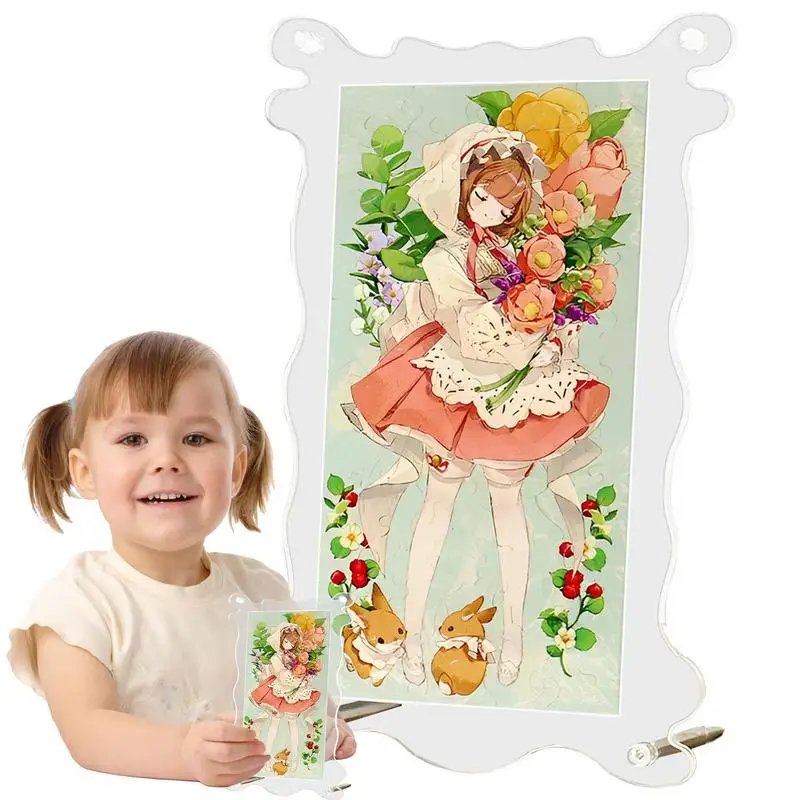 Acrylic Puzzle Cute Animal Creative Puzzle Acrylic Bottle Standee Creative Flower Fairy/Drift Bottle/Fish Tank Puzzle For Kids
Acrylic Puzzle Cute Animal Creative Puzzle Acrylic Bottle Standee Creative Flower Fairy/Drift Bottle/Fish Tank Puzzle For Kids