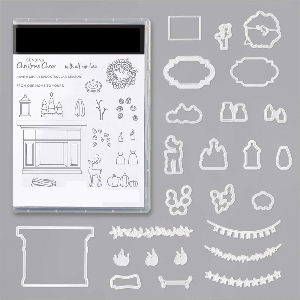Christmas Fireplace Metal Cutting Die And Stamps For Diy Scrapbooking Paper Card Stencil Embossing Decoration Craft New Dies
Christmas Fireplace Metal Cutting Die And Stamps For Diy Scrapbooking Paper Card Stencil Embossing Decoration Craft New Dies