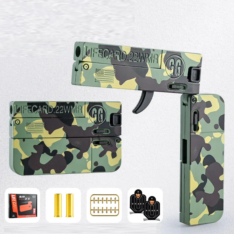 2.0 Upgraded Lifecard Alloy Folding Gun Toy Soft Bullet Blaster Shooting Model Firing Pistol For Adults Kids Boys Birthday Gifts
2.0 Upgraded Lifecard Alloy Folding Gun Toy Soft Bullet Blaster Shooting Model Firing Pistol For Adults Kids Boys Birthday Gifts
