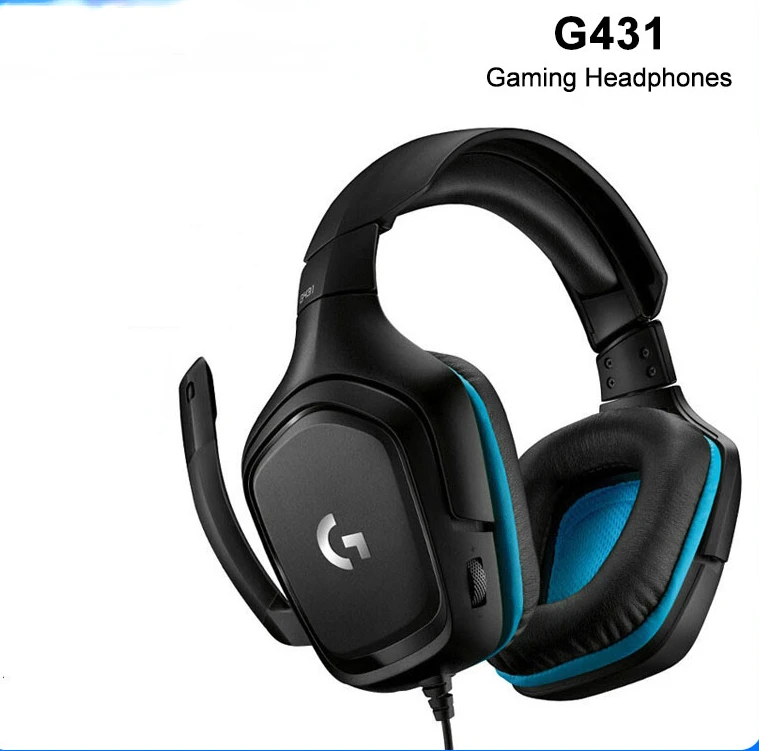 Проводные Игровые наушники Logitech G431 с объемным звуком 7,1, 50 мм драйверы, DTS гарнитура, 6 мм микрофон для ноутбука, настольного ПК, геймера
Проводные Игровые наушники Logitech G431 с объемным звуком 7,1, 50 мм драйверы, DTS гарнитура, 6 мм микрофон для ноутбука, настольного ПК, геймера