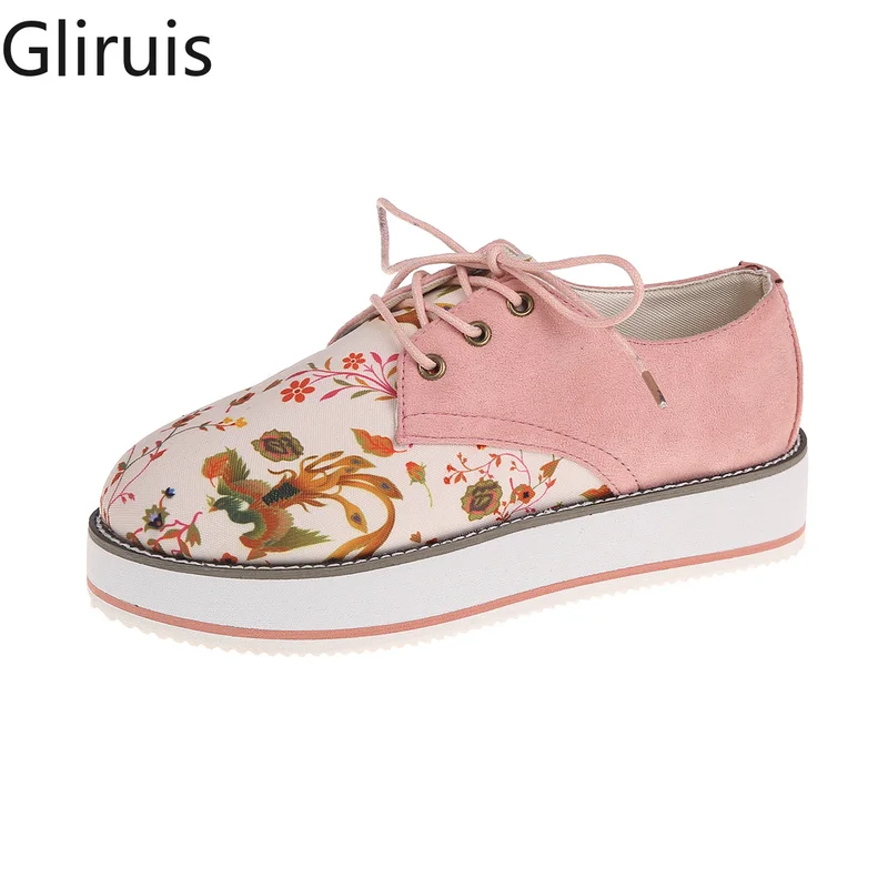 2021 Fashion Vulcanize Shoes Women's Sneakers Ladies Floral Print Lace Up Fashion Platform Casual Shoes Women Big Size 35-43
2021 Fashion Vulcanize Shoes Women's Sneakers Ladies Floral Print Lace Up Fashion Platform Casual Shoes Women Big Size 35-43